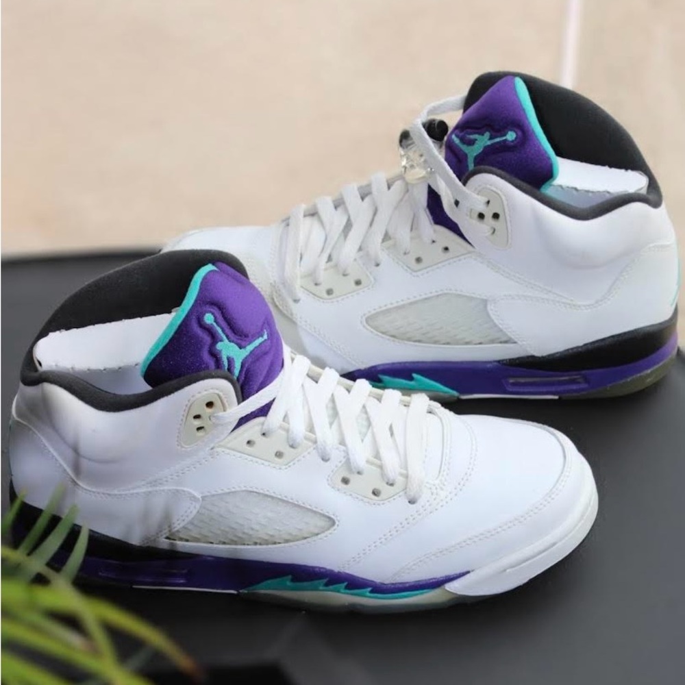 Air Jordan 5 Retro GS "Grape"